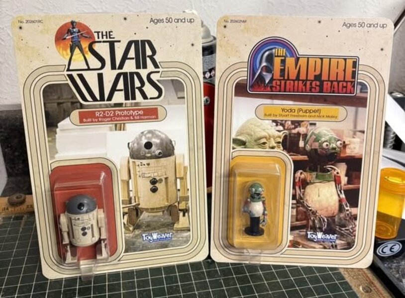Star Wars Customs Of The Week: Prototype R2-D2 & Yoda Puppet By